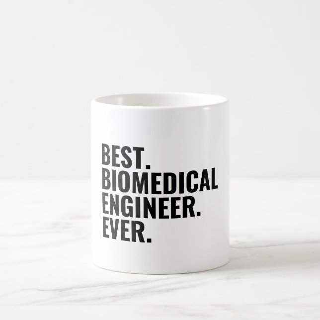 Bästa biomedicinska Ingenjör någonsin funny Kaffemugg (Center)