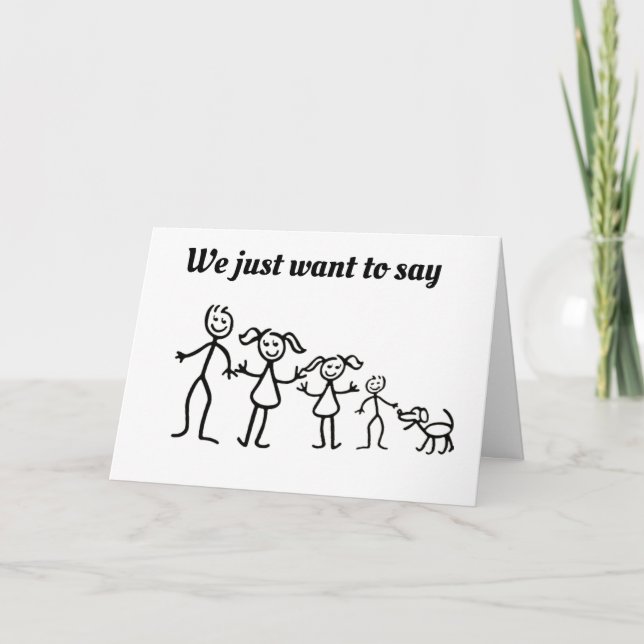 **BÄSTA BIRTHDAY EVER** FRÅN VÅR FAMILJ TILL **NI* KORT (Framsida)