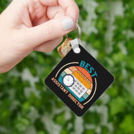 Bästa biträdande direktör - nyckelkedjan Retro Sti Nyckelring