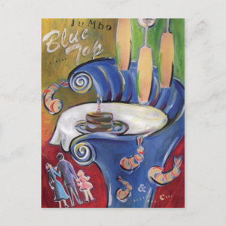 Bästa blått vykort