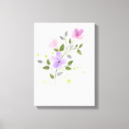 Bästa blomman canvastryck