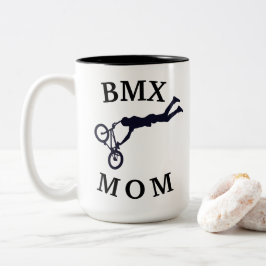 Bästa "BMX MAMMA" någonsin! Mors dag Två-Tonad Mugg