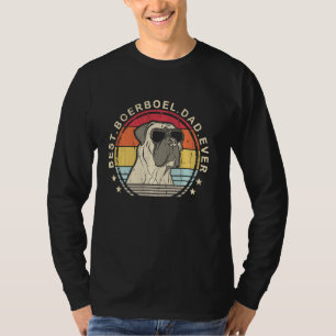 Bästa Boerboel Pappa någonsin Coola Fathersday Ret T Shirt