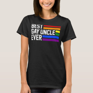 Bästa bögmorbror, HGBTQ Gay pride T Shirt