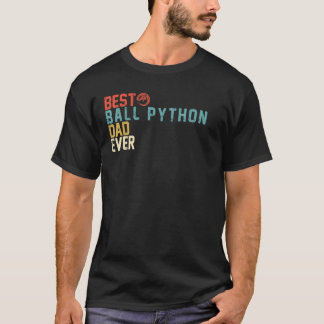 Bästa BOLL PYTHON Pappa någonsin Retro-Vintage T Shirt