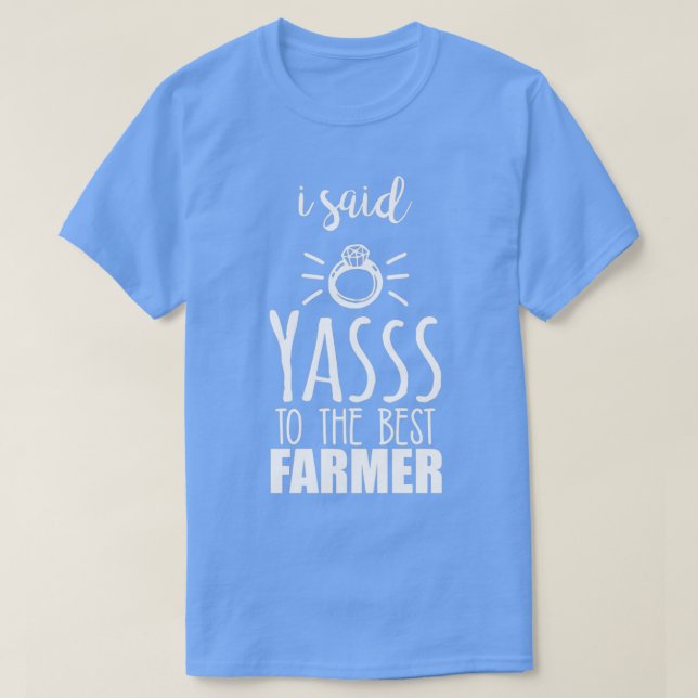 Bästa Bondbröllop Hönsnatt T Shirt (Design framsida)