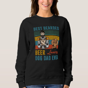 Bästa bonde Beer Loving Hund Pappa någonsin Dachsh T Shirt