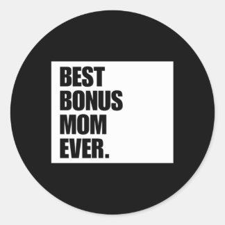 Bästa Bonus Mamma någonsin Steg Mamma Runt Klistermärke