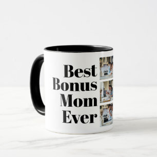 Bästa Bonus Mamma någonsin Stepmamma-gåva 3 Photo Mugg