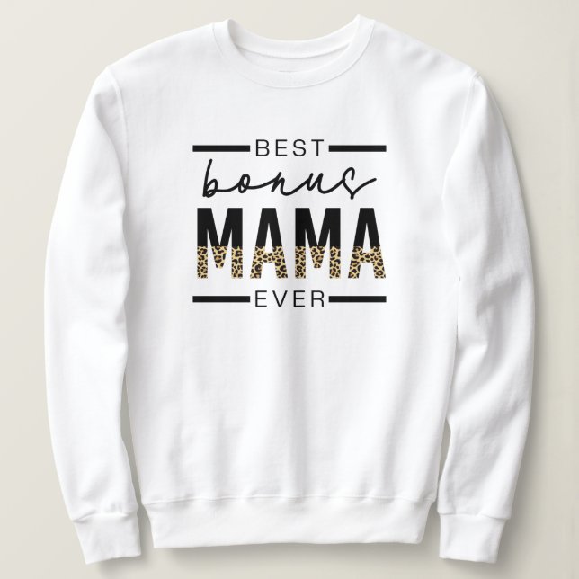 Bästa Bonus-Mammor någonsin-presentationer för Ste T Shirt (Design framsida)
