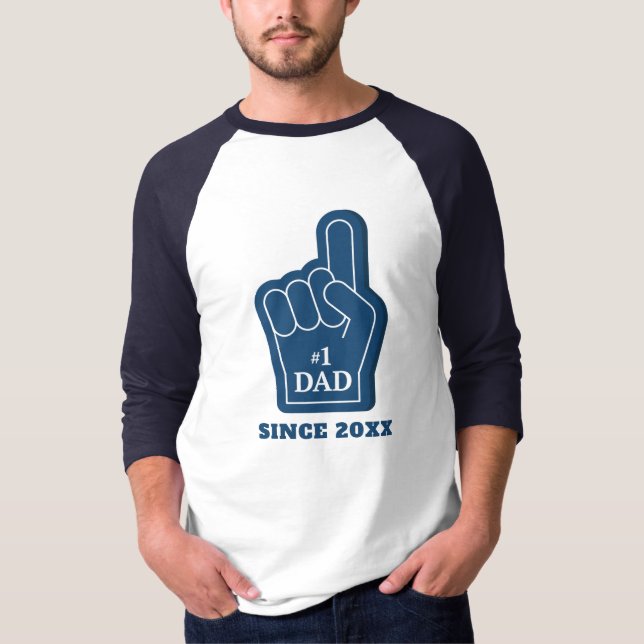 Bästa Bonus Pappa Fars dag Anpassningsbar T Shirt (Framsida)