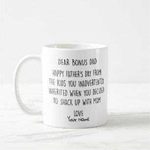 Bästa Bonus Pappa Lycklig Fars dag 2020 Kaffemugg
