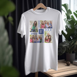 Bästa Bonus Pappa någonsin 4-foto T Shirt