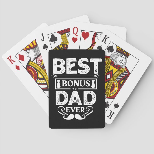 Bästa Bonus Pappa någonsin Casinokort (Baksidan)