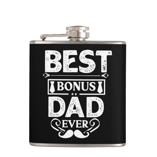 Bästa Bonus Pappa någonsin Fickplunta (Framsidan)