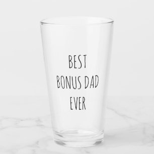 Bästa Bonus Pappa någonsin Glaskopp