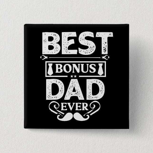 Bästa Bonus Pappa någonsin Knapp (Framsida)