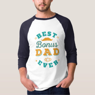 Bästa Bonus Pappa någonsin modern T Shirt