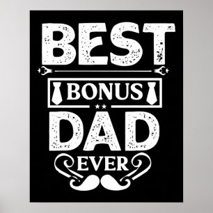 Bästa Bonus Pappa någonsin Poster