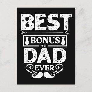 Bästa Bonus Pappa någonsin Vykort