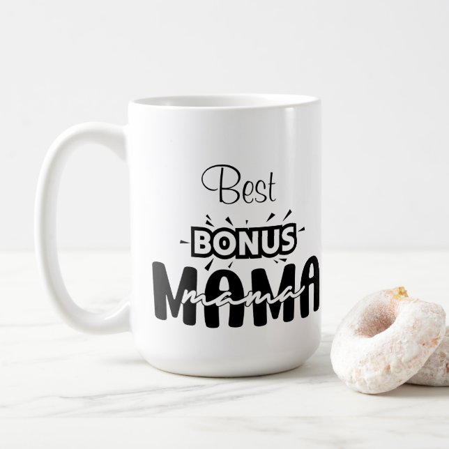 BÄSTA BONUSMAMMA KAFFEKOPP (Med munk)