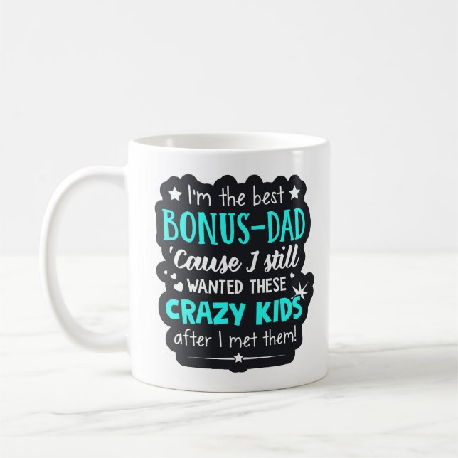 Bästa bonuspappa kaffemugg (Vänster)