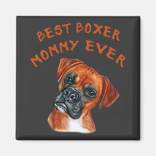 Bästa Boxer-mamma någonsin Magnet