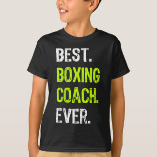 Bästa boxningscoach någonsin t shirt