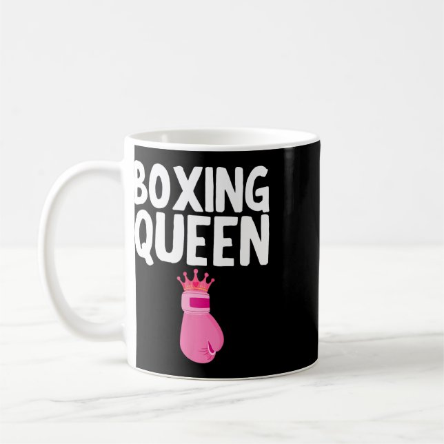 Bästa boxningskonst för tjejer Kvinnor Handskar Bo Kaffemugg (Vänster)