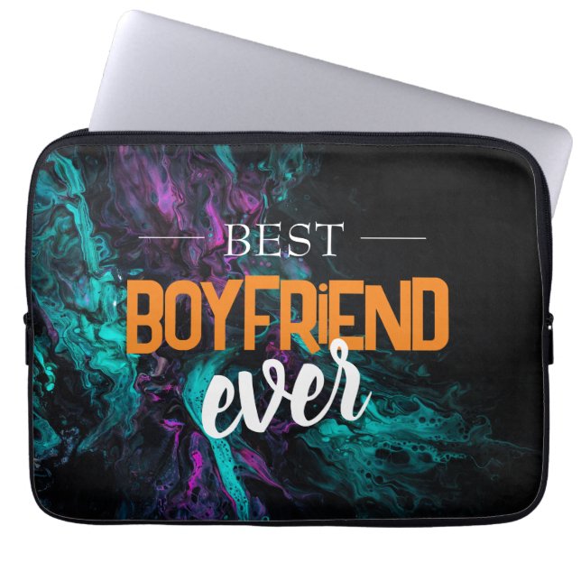 Bästa boykompis Aldrig Valentines day Laptop Fodral (Framsidan)