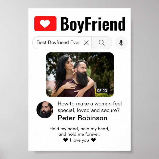 Bästa boyvän någonsin-funna sökresultat poster (Framsidan)