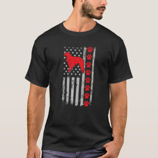 Bästa brandman Bossie Mamma Pappa Aldris US Flagga T Shirt