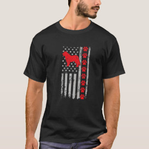 Bästa brandman Leonberger Mamma Pappa Alltid USA F T Shirt