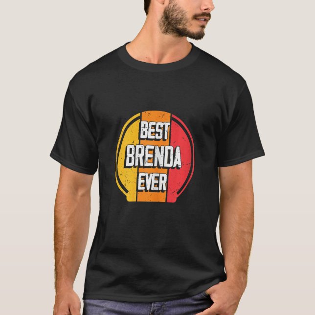 Bästa Brenda Aldriny nuny Brenda Namn T Shirt (Framsida)