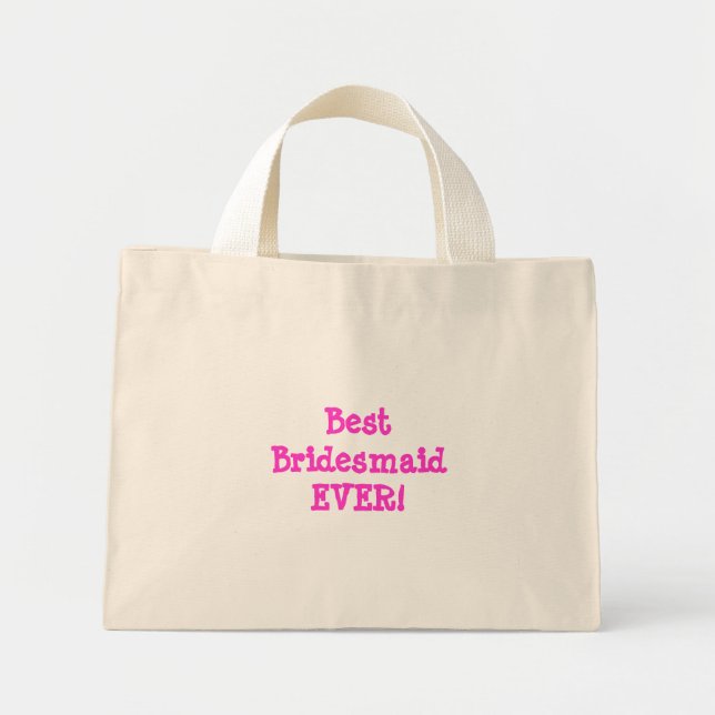 Bästa brista! mini tygkasse (Framsidan)