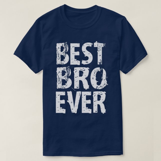 Bästa Bro någonsin Bästa Bröder Alltid fin Cute Gi T Shirt (Design framsida)