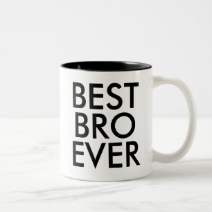 Bästa Bro någonsin Mugg   Tanken på brodergåva
