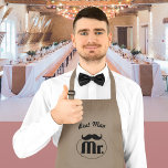 Bästa Bröllopsfest-gåvor Långt Förkläde<br><div class="desc">Bästa man Apron-Bröllopsfester</div>