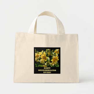 BÄSTA BRÖLLOPSVÄNNINNOR NÅGONSIN! present shopping Mini Tygkasse