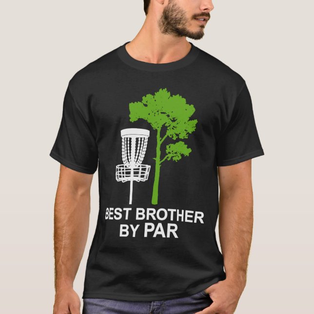 Bästa bror efter parardisk golf t shirt (Framsida)