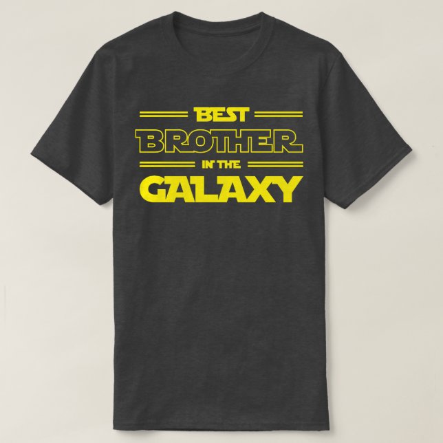 Bästa bror i Galaxy-Presenterna för bröder T Shirt (Design framsida)