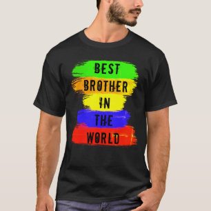 Bästa bror i World T Shirt Change Relation
