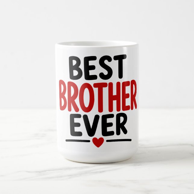 Bästa bror någonsin kaffemugg (Center)