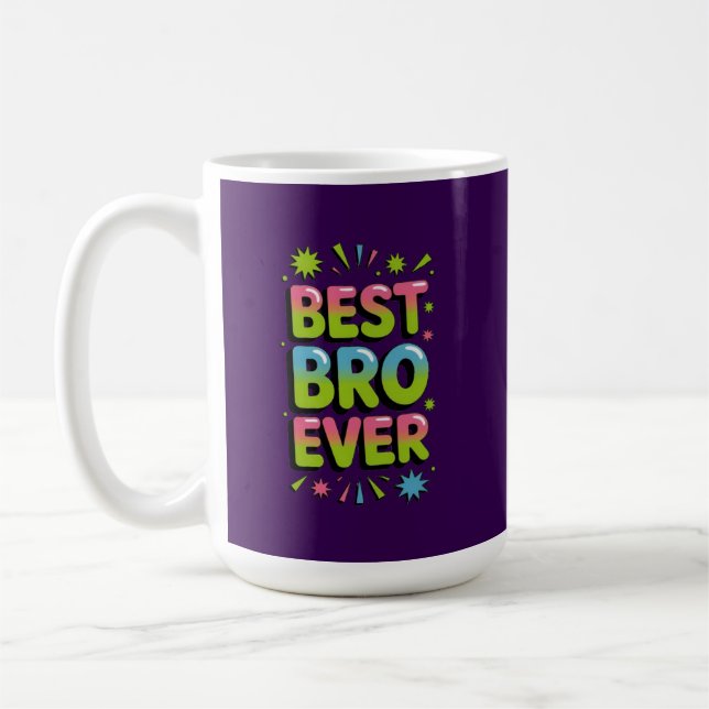 Bästa bror någonsin kaffemugg (Vänster)