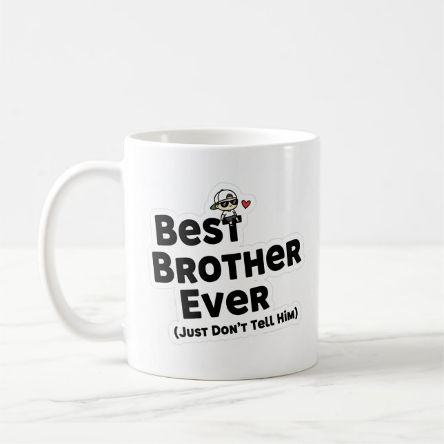 Bästa bror någonsin Mugg (Vänster)