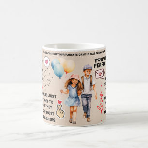 Bästa bror någonsin-mugg med hjärtlig kärleksmedde kaffemugg