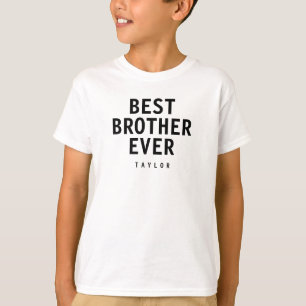 Bästa bror någonsin, roliga presentidéer för barn t shirt