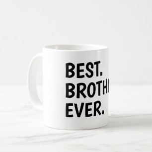 Bästa bror någonsin skjorta, syskon kaffemugg