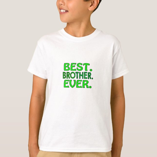 Bästa bror någonsin t shirt (Framsida)