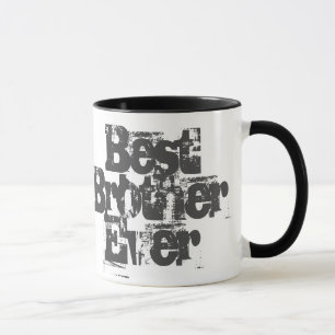 Bästa bror någonsin - två ton kaffe Mugg